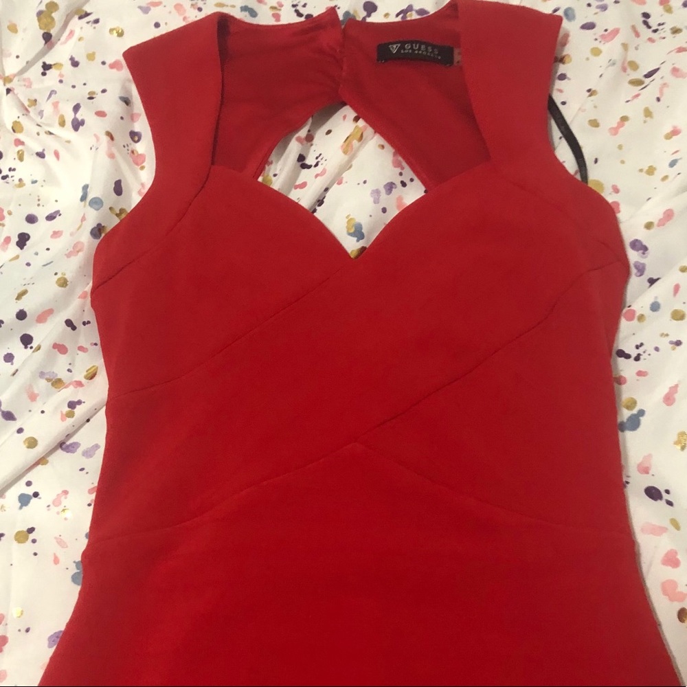 GUESS Sexy Red Dress - Picture 3 of 12